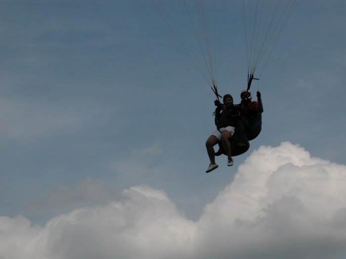 Tandem paragliding – přelet za obzor|Česko a Morava pro skupiny a firmy