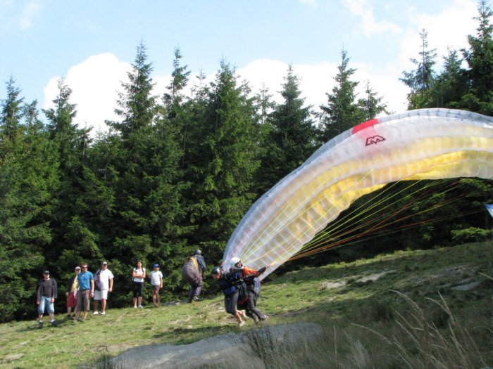 Tandem paragliding na ochutnávku|Valašské království pro jednotlivce