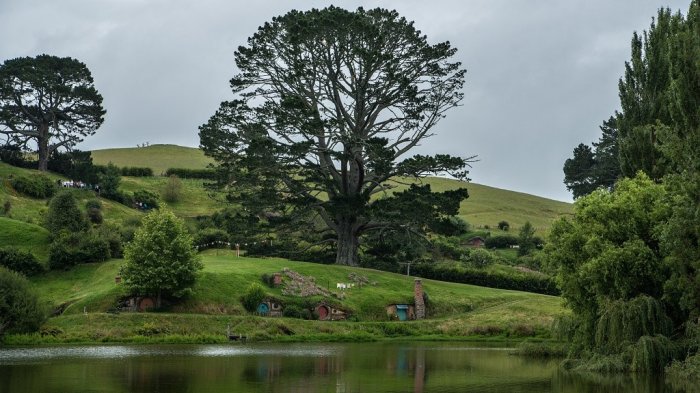 NOVÝ ZÉLAND - HOBBITON (HOBITÍN) : návštěva v říši fantazie|Nový Zéland pro skupiny