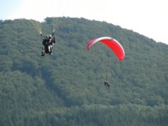 Tandem paragliding – přelet za obzor|Česko a Morava pro skupiny a firmy