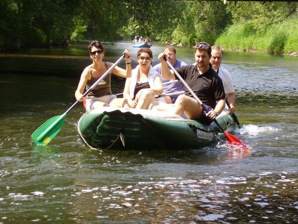 Výlet po řece Moravě na raftu do CHKO Litovelské Pomoraví|Česko a Morava pro jednotlivce
